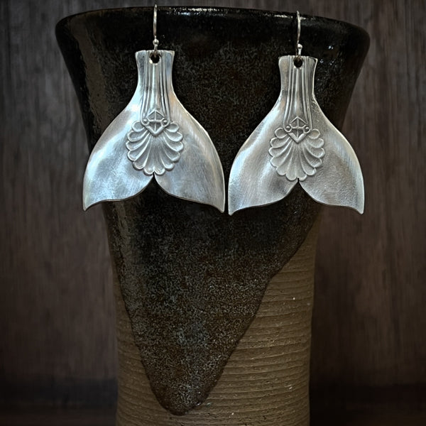 Whale Tail Earrings ~ limited edition