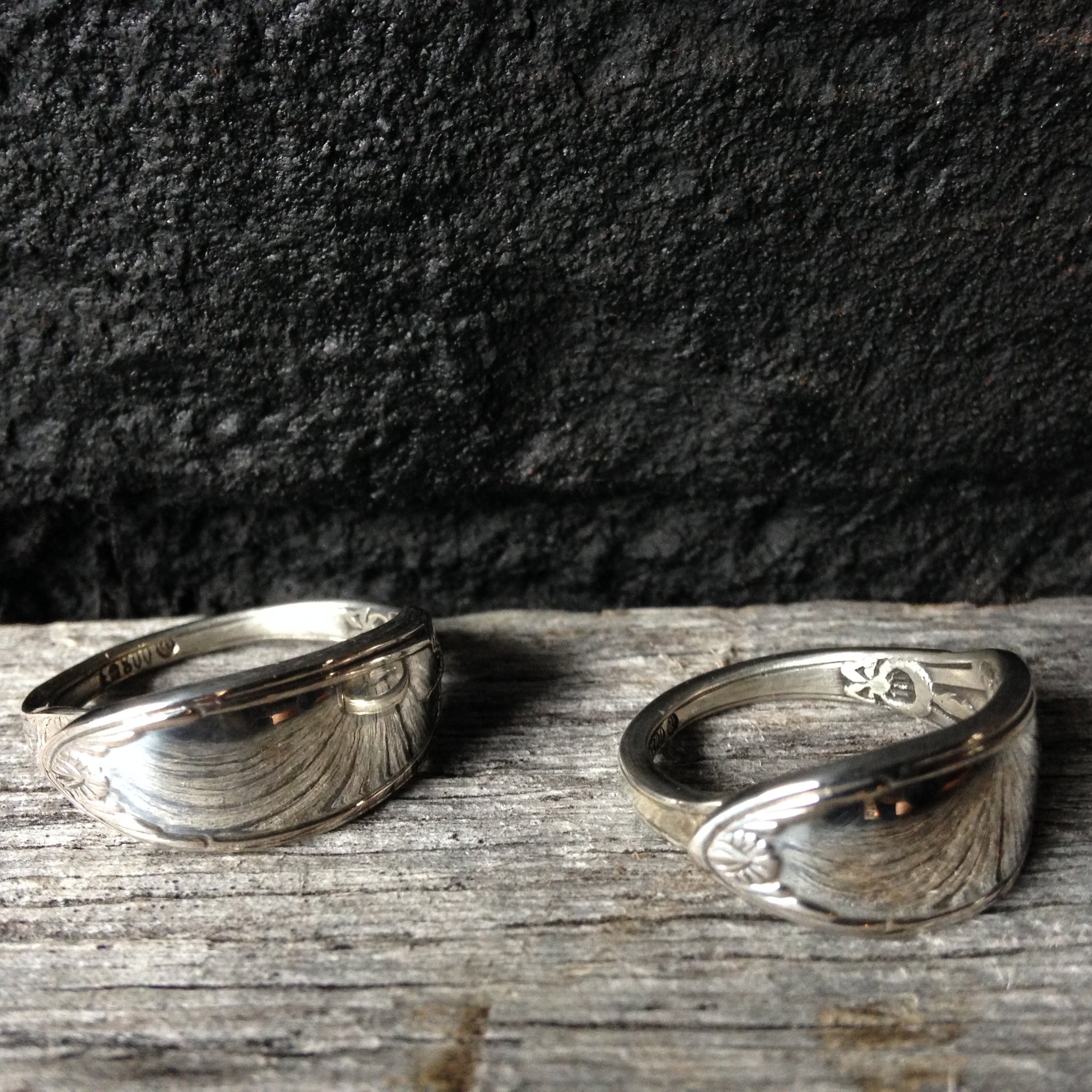 Bespoke spoon ring handcrafted from your spoon