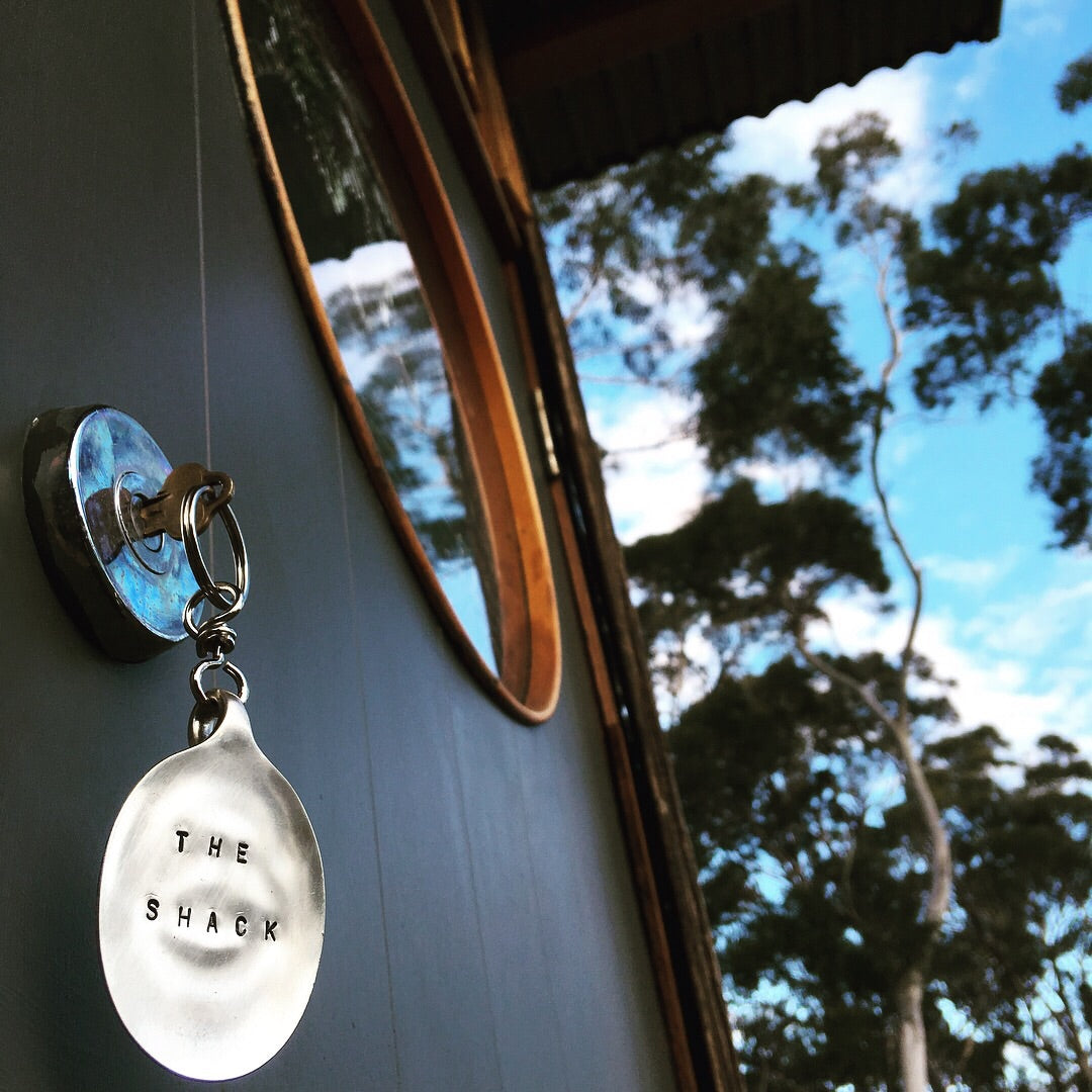 Spoon keyring - the shack