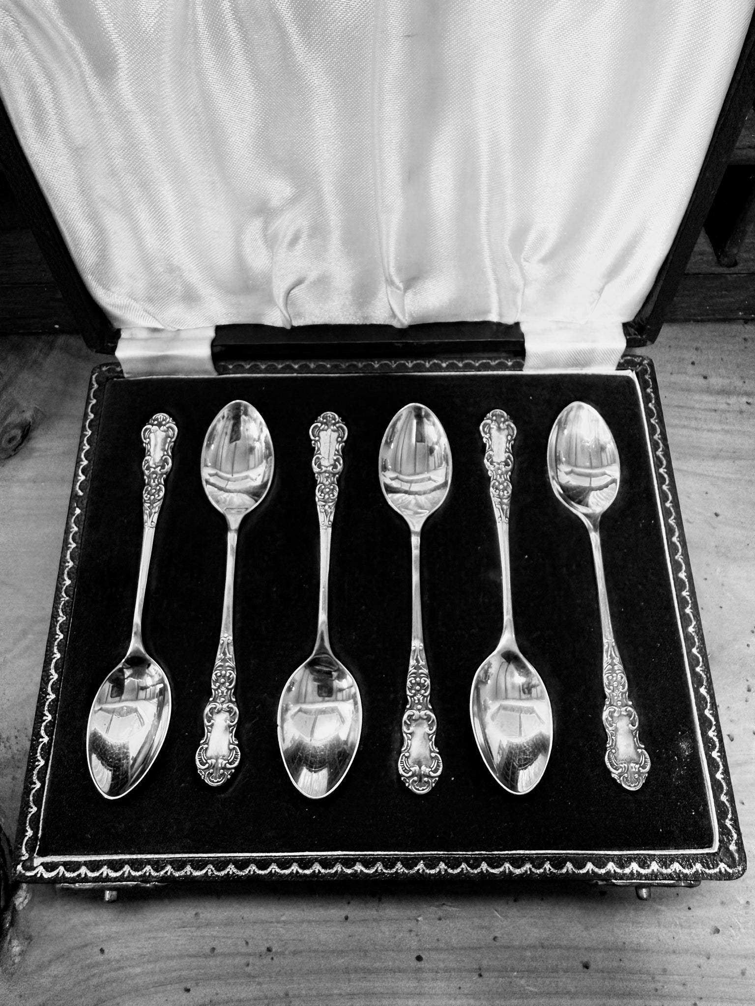 Antique Birmingham Sterling Silver Ring ~ crafted from spoon