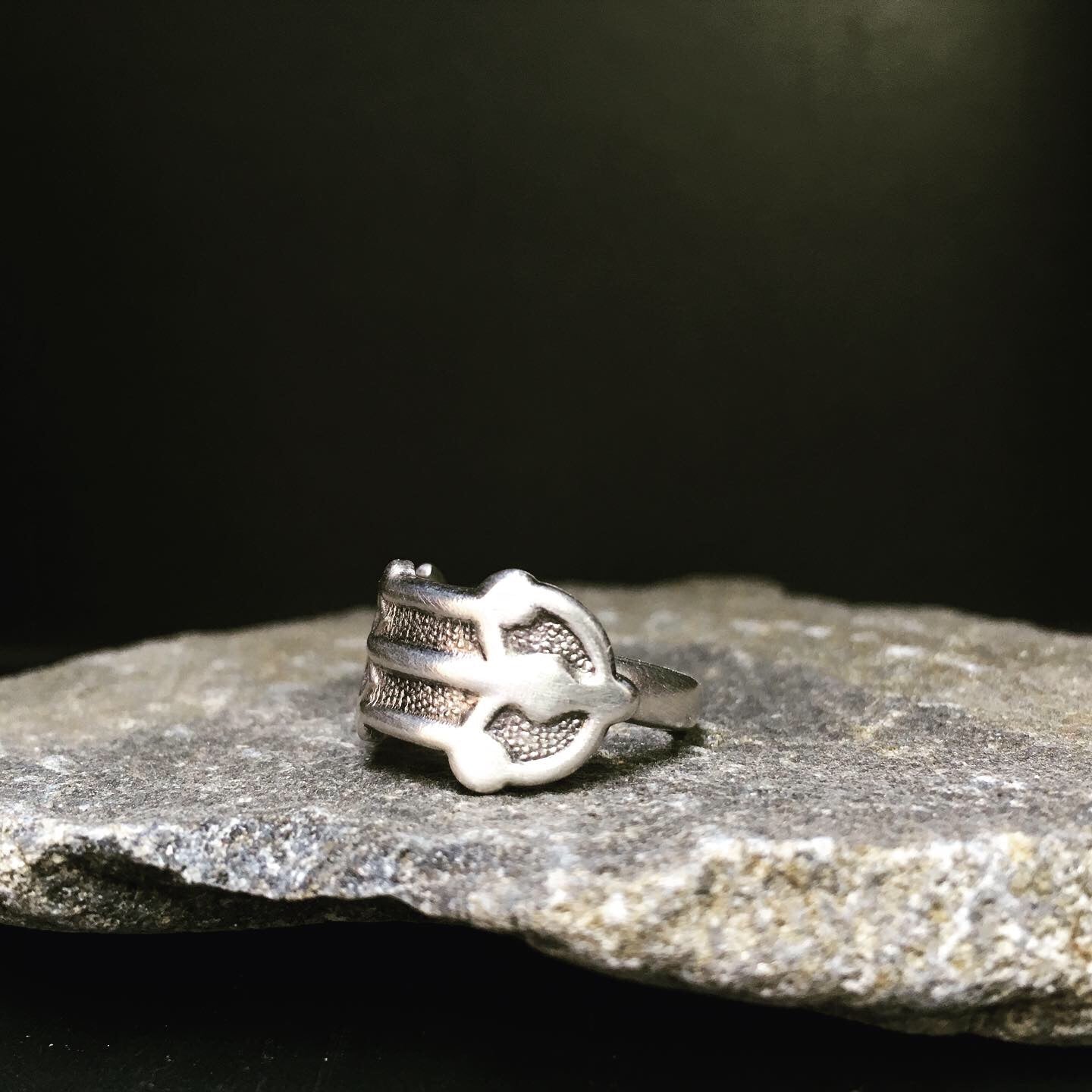 Vintage spoon ring handcrafted