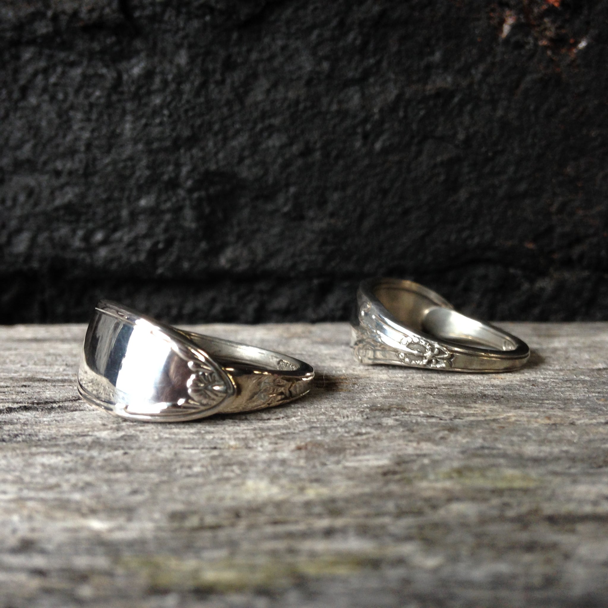 Bespoke spoon ring handcrafted from your spoon