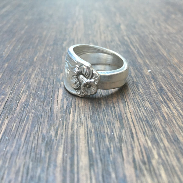 Vintage spoon ring handcrafted