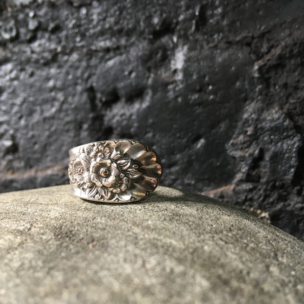 Spoon Ring ~ a radiant beauty handcrafted from an antique spoon