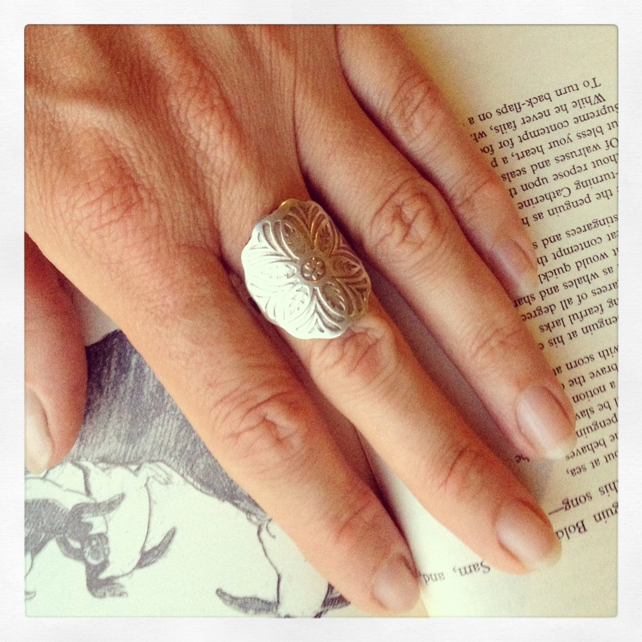 the souvenir spoon ring